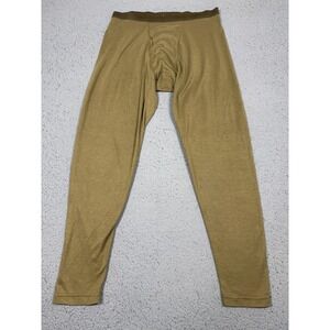 ORC Industries L1 Long‎ Johns Mens L Brown Thermal Base Layer Pants Underwear